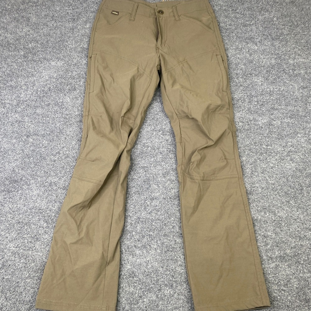 Kuhl Kids Renegade Hiking Pants Khaki Brown Outdoor Active Trousers Size M